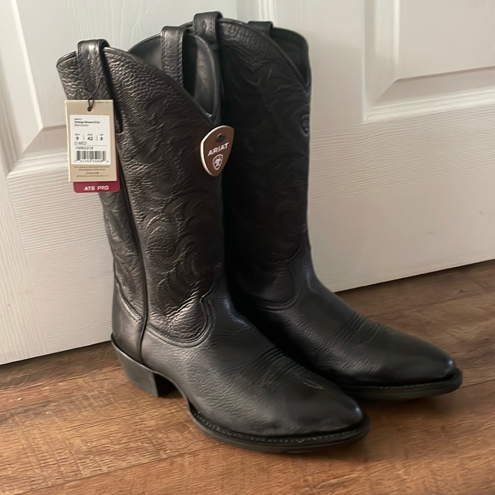 COPY - Ariat mens heritage western R toe cowboy boots